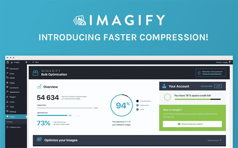 Imagify [Licence Key Trọn Đời] – Tối Ưu Ảnh & Chuyển Đổi WebP | Nén Ảnh Tự Động