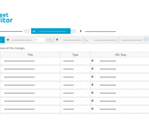 wp sheet editor