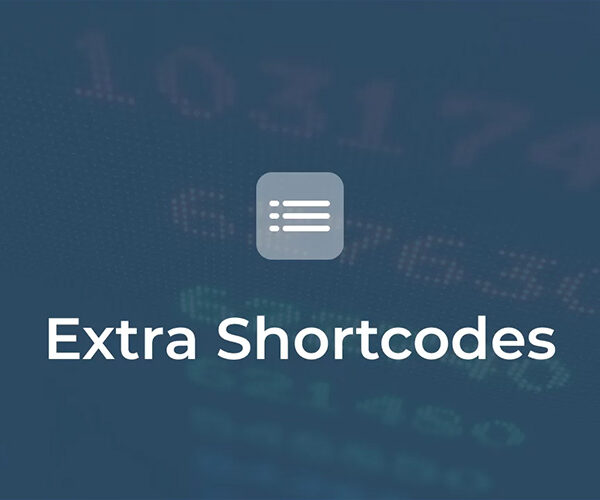 extra shortcode