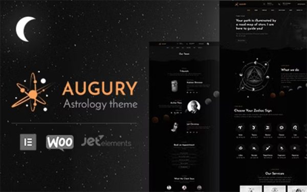 Augury v3.1 – Horoscope, Astrology WordPress Theme