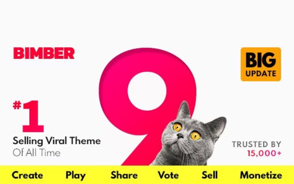 Bimber v9.2.5 - Viral Magazine WordPress Theme - Theme Tin Tức