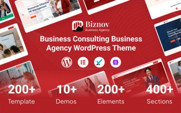 Biznov v1.0.3 – Business Consulting WordPress Theme