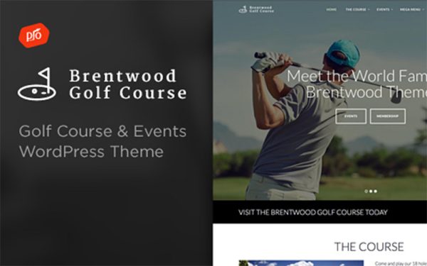 Brentwood v2.9 – Golf Course WordPress Theme
