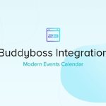 BuddyBoss Integration Addon v2.3.0 - Modern Events Calendar
