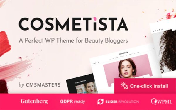Cosmetista 1.1.0 – Theme Làm Đẹp, Mỹ Phẩm và Trang Điểm