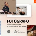 Fotógrafo v1.1 – Photography Videographer WordPress Theme