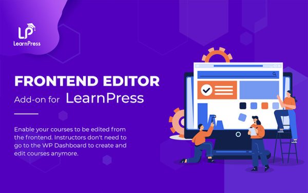 Frontend Editor Add-On For LearnPress v4.0.7