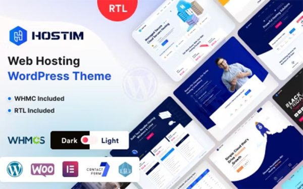Hostim v3.7.0 - Web Hosting WordPress Theme with WHMCS