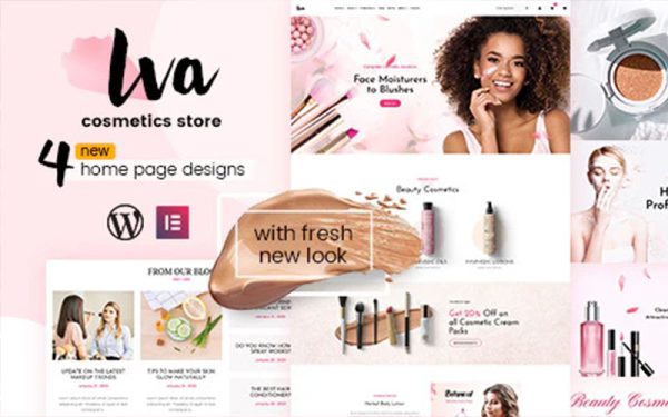 Iva 2.8 – Theme Làm Đẹp và Mỹ Phẩm