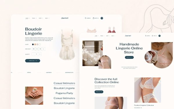 Jantel v1.0.0 – Lingerie & Fashion Store WordPress Theme