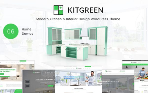 KitGreen v3.1.0 – Interior and Kitchen Design WordPress Theme
