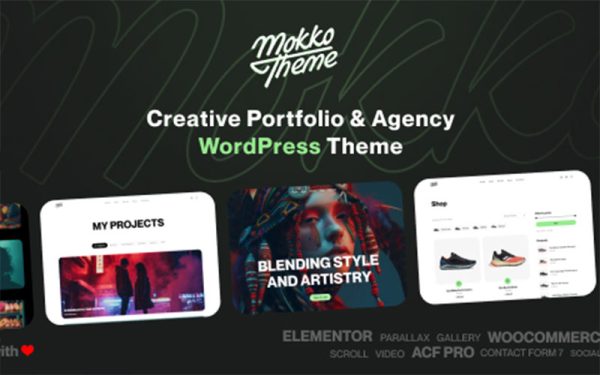 Mokko v1.2.1 – Creative Portfolio & Agency