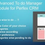 Advanced To do Manager Module for Perfex CRM v1.0.1