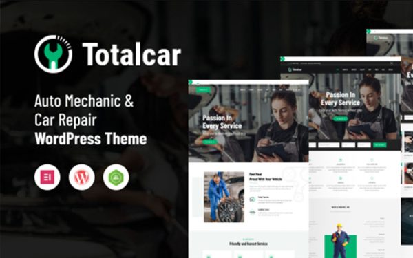 Total Car v2.0 – Auto Mechanic & Car Repair WordPress Theme