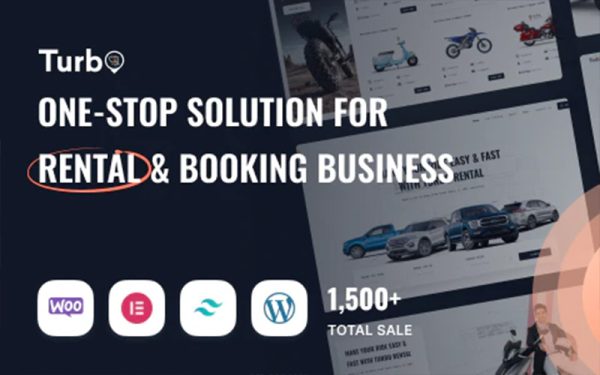 Turbo 11.0.1 – Theme Cho Thuê Xe