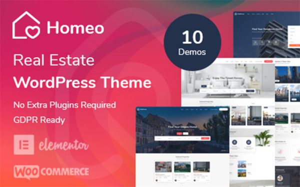 Homeo v1.2.59 – Real Estate WordPress Theme