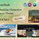 Hotelhub v1.0.0 – Luxury & Resort Booking WordPress Theme