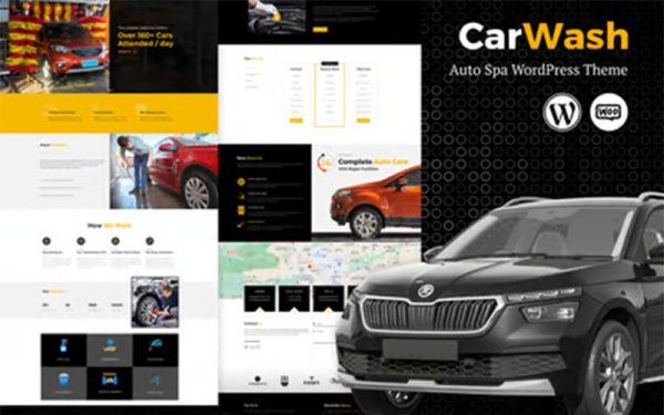 Car Wash v3.8 – Auto Spa WordPress Theme